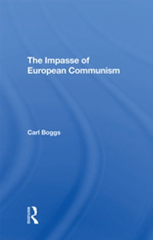 ＜p＞The major Communist parties in Western Europe claim a commitment to a "democratic road to socialism." Often this is a genuine evolution of traditional Marxist/Leninist ideology based on the assumption that political and economic power can be obtained through gradual change rather than revolution and through the utilization of democratic processes. How well is this strategy working? Not very well, concludes the author of this book. Carl Boggs bases his analysis on a theoretical assessment of the historical and strategic development of Eurocommunism ー of those par ties and movements (notably in France, Italy, and Spain) that seek a transition to socialism based on the democratization of existing political and economic structures (the so-called parliamentary road to socialism). After examining the logic and premises of this conception, he moves to a critique of the major Eurocommunist theoreticiansーe. g., Togliatti, Berlinguer, Ingrao, Napolitano, Carrillo, Marchais, Elleinstein, Poulantzas, and Claudin. He concludes that their ideas fail to resolve the historic Marxist conflict between democratization and rationalization (understood here in terms of the drive toward statism, bureaucratization, and further refinement of the social division of labor under capitalism). In fact, says Dr. Boggs, Eurocommunism will probably represent a sort of historical resolution of legitimation and production crises within Mediterranean capitalism that extends rather than overturns hierarchical social and authority relations, the capitalist state, and the social division of labor. Such a resolution might broadly parallel the function of social democracy in Northern Europe in a previous phase of capitalist development.＜/p＞画面が切り替わりますので、しばらくお待ち下さい。 ※ご購入は、楽天kobo商品ページからお願いします。※切り替わらない場合は、こちら をクリックして下さい。 ※このページからは注文できません。
