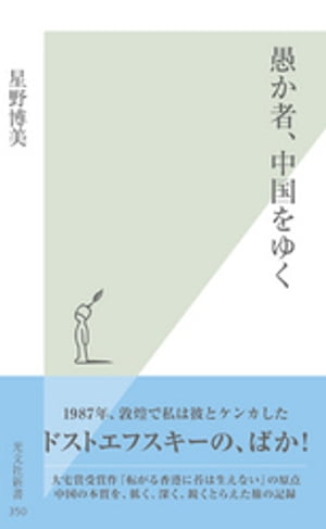 愚か者、中国をゆく