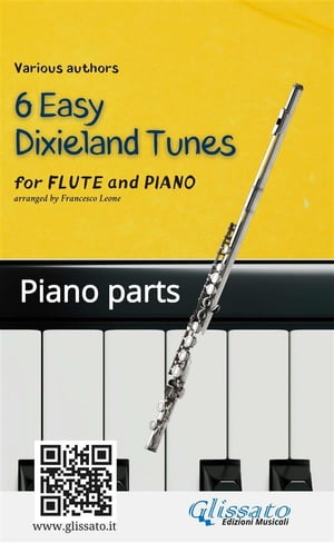 Flute & Piano "6 Easy Dixieland Tunes" piano parts