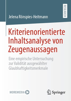 Kriterienorientierte Inhaltsanalyse von Zeugenaussagen