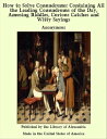 ŷKoboŻҽҥȥ㤨How to Solve Conundrums: Containing All the Leading Conundrums of the Day, Amusing Riddles, Curious Catches and Witty SayingsŻҽҡ[ Anonymous ]פβǤʤ640ߤˤʤޤ