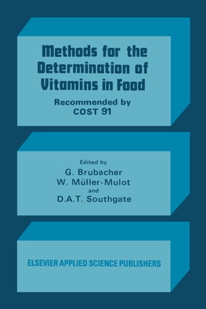 Methods for the Determination of Vitamins in Food Recommended by COST 91
