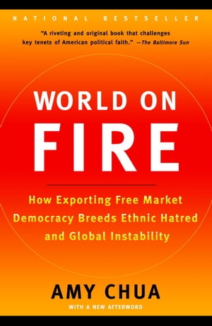 World on Fire How Exporting Free Market Democracy Breeds Ethnic Hatred and Global Instability