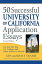 50 Successful University of California Application Essays