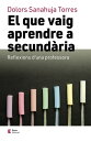 El que vaig aprendre a secund?ria Reflexions d'una professora