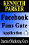 Facebook fans gate application: build traffic to Facebook page by creating an enticing image with its own Like button