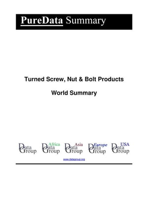 ＜p＞The Turned Screw, Nut & Bolt Products World Summary Paperback Edition provides 7 years of Historic & Current data on the market in about 100 countries. The Aggregated market comprises of the85 Products / Services listed. The Products / Services covered (Turned product & screw, nut & bolt manufactures) are classified by the 5-Digit NAICS Product Codes and each Product and Services is then further defined by each 6 to 10-Digit NAICS Product Codes. In addition full Financial Data (188 items: Historic & Current Balance Sheet, Financial Margins and Ratios) Data is provided for about 100 countries.＜/p＞ ＜p＞Total Market Values are given for85 Products/Services covered, including:＜/p＞ ＜p＞TURNED SCREW - NUT + BOLT PRODUCTS＜/p＞ ＜ol＞ ＜li＞Turned product & screw, nut & bolt manufactures＜/li＞ ＜li＞Precision turned product manufactures＜/li＞ ＜li＞Precision-turned products, automotive＜/li＞ ＜li＞Precision turned products, automotive＜/li＞ ＜li＞Precision-turned products, except automotive＜/li＞ ＜li＞Precision turned products, aircraft＜/li＞ ＜li＞Precision turned products (made on CNC equipment or screw machines) for aircraft＜/li＞ ＜li＞Precision turned products for household appliances (incl radio & television)＜/li＞ ＜li＞Precision turned products (made on CNC equipment or screw machines) for household appliances, incl radio & television＜/li＞ ＜li＞Precision turned products for electric & electronic equipment (except household appliances)＜/li＞ ＜li＞Precision turned products (made on CNC equipment or screw machines) for electric & electronic equipment, except household appliances＜/li＞ ＜li＞Precision turned products for medical supplies＜/li＞ ＜li＞Precision turned products (made on CNC equipment or screw machines) for medical supplies＜/li＞ ＜li＞Precision turned products for machinery, nec＜/li＞ ＜li＞Precision turned products (made on CNC equipment or screw machines) for other machinery＜/li＞ ＜li＞Precision turned products, nec＜/li＞ ＜li＞Precision turned products (made on CNC equipment or screw machines) for ordnance＜/li＞ ＜li＞Precision turned products (made on CNC equipment or screw machines) for all other end uses＜/li＞ ＜li＞Precision turned products (made on CNC equipment or screw machines), except automotive, nsk＜/li＞ ＜li＞Precision-turned products, nsk, total＜/li＞ ＜li＞Precision turned products, nsk, total＜/li＞ ＜li＞Precision turned products, nsk, nonadministrative-record＜/li＞ ＜li＞Precision turned products, nsk, administrative-record＜/li＞ ＜li＞Bolt, nut, screw, rivet & washer manufactures＜/li＞ ＜li＞Aircraft (incl aerospace) fasteners other than plastics (meet specifications for flying vehicles)＜/li＞ ＜li＞Aircraft bolts, except plastics (incl aerospace), less than 161 KSI tensile (meets specifications for flying vehicles)＜/li＞ ＜li＞Aircraft bolts, except plastics (incl aerospace), 161 KSI tensile or more (meets specifications for flying vehicles)＜/li＞ ＜li＞Aircraft screws & studs, except plastics (incl aerospace) (meets specifications for flying vehicles)＜/li＞ ＜li＞Aircraft locknuts, except plastics (incl aerospace), incl flanged locknuts (meets specifications for flying vehicles)＜/li＞ ＜li＞Other internally threaded aircraft fasteners, except plastics (incl aerospace), incl flanged nuts (all types except flanged locknuts), hex square nuts (all types) & sheet metal fasteners＜/li＞ ＜li＞Aircraft (incl aerospace) washers, all types except plastics＜/li＞ ＜li＞Aircraft (incl aerospace) rivets, all types except plastics＜/li＞ ＜li＞Aircraft (incl aerospace) pins, all types except plastics＜/li＞ ＜li＞Aircraft (incl aerospace) fasteners other than plastics (meet specifications for flying vehicles), nsk＜/li＞ ＜li＞Externally threaded metal fasteners, except aircraft types＜/li＞ ＜li＞Mine roof bolts＜/li＞ ＜li＞Hex bolts, incl heavy, tap-and-joint, excl high-strength structural & aircraft＜/li＞ ＜li＞Other metal bolts, incl square, round, plow, high-strength structural & bent bolts (except aircraft types)＜/li＞ ＜li＞Cap, set, machine, lag, flange & self-locking screws, except aircraft types＜br /＞ /.. etc.＜/li＞ ＜/ol＞画面が切り替わりますので、しばらくお待ち下さい。 ※ご購入は、楽天kobo商品ページからお願いします。※切り替わらない場合は、こちら をクリックして下さい。 ※このページからは注文できません。