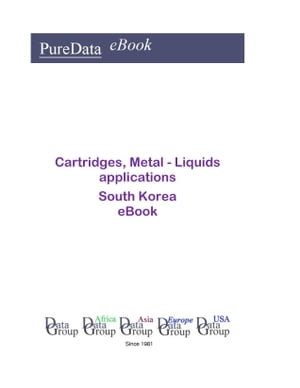 ŷKoboŻҽҥȥ㤨Cartridges, Metal - Liquids applications in South Korea Market SalesŻҽҡ[ Editorial DataGroup Asia ]פβǤʤ3,147ߤˤʤޤ