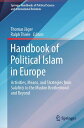 Handbook of Political Islam in Europe Activities, Means, and Strategies from Sal...