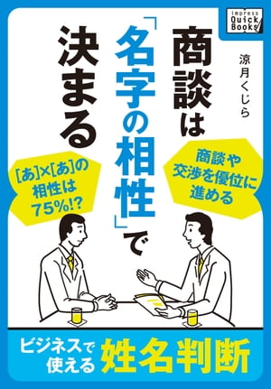 商談は「名字の相性」で決まる 〜ビジネスで使える姓名判断〜