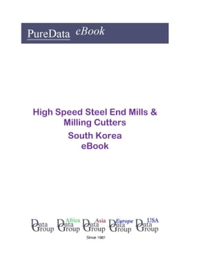 High Speed Steel End Mills & Milling Cutters in South Korea