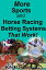 More Sports and Horse Racing Betting Systems That Work!