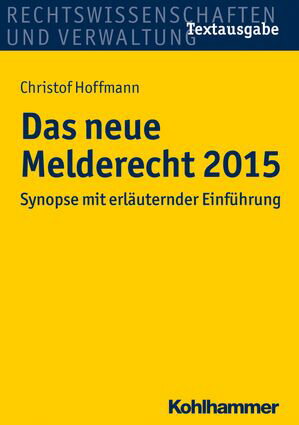 Das neue Melderecht 2015