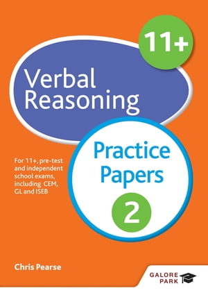 11+ Verbal Reasoning Practice Papers 2