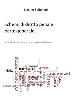 Schemi di diritto penale - parte generale