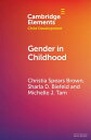 Gender in Childhood