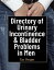 Directory of Urinary Incontinence & Bladder Problems in Men