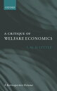 A Critique of Welfare Economics【電子書籍】 I. M. D. Little