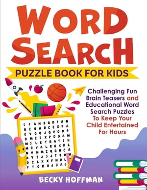 Word Search Puzzle Book For Kids