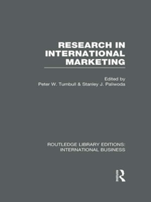 Research in International Marketing (RLE International Business)【電子書籍】