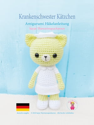 Krankenschwester Kätzchen Amigurumi Häkelanleitung