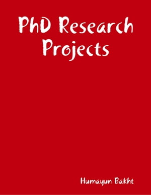 PhD Research Projects