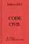 Code Civil (France) - Edition 2012Żҽҡ[ Editions la Biblioth?que Digitale ]