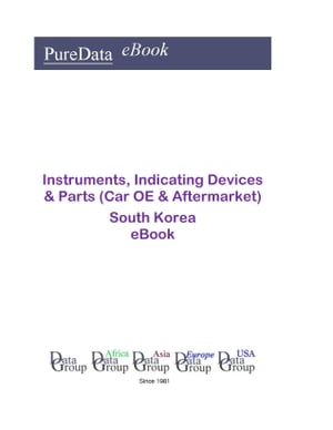 Instruments, Indicating Devices & Parts (Car OE & Aftermarket) in South Korea