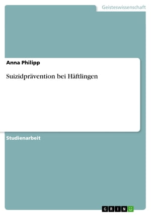 Suizidprävention bei Häftlingen