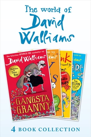 The World of David Walliams 4 Book Collection (The Boy in the Dress, Mr Stink, Billionaire Boy, Gangsta Granny)【電子書籍】 David Walliams