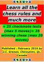 ＜p＞The author has won 809 winning chess against the chess computers＜br＞ of top level, 381 with the pieces and 212 winning chess of 26 moves or less.＜/p＞ ＜p＞Learn all the chess rules and much more＜/p＞ ＜p＞Table of contents＜/p＞ ＜p＞PREFACE＜br＞ Nature and objective of chess＜br＞ Chessboard pieces form＜br＞ Chessboard＜br＞ Topography＜br＞ Chessboard pieces＜br＞ Initial position of the pieces＜br＞ Pieces and pawns＜br＞ Pieces move＜br＞ The move of the pieces＜br＞ The end of the game＜br＞ The game is draw:＜br＞ Algebraic notation＜br＞ Description of Algebraic notation:＜br＞ Algebraic positions＜br＞ Algebraic notation without drawing＜br＞ Algebraic notation with drawing＜br＞ The Blacks can eliminate the Bishop in g6＜br＞ Exception if "prise en passant" (e.p).＜br＞ Prise en passant (e.p)＜br＞ The result if ≪ prise en passant ≫＜br＞ Let’s suppose that it eliminates the Knight in f6.＜br＞ The Blacks can capture the pawn f6 of 2 ways＜br＞ Promotion of a white pawn＜br＞ Imminent promotion of the pawn c7＜br＞ Promotion of the pawn c7＜br＞ Put in check of the King by the Bishop＜br＞ Imminent promotion＜br＞ Promotion of the pawn e7 in Knight, and checkmate.＜br＞ Rooks＜br＞ The Queen＜br＞ The Bishops＜br＞ The Knights＜br＞ The King＜br＞ King's side castle＜br＞ Whites and Blacks＜br＞ Before King’s side castle＜br＞ King’s side castle for Whites and Blacks＜br＞ King's side castle forbidden for Whites＜br＞ Other King's side castle forbidden for Whites＜br＞ Still King's side castle forbidden for Whites＜br＞ Queen's side castle＜br＞ Before Queen's side castle＜br＞ Queen's side castle＜br＞ Blacks and Whites＜br＞ Queen's side castle forbidden for Whites＜br＞ Other Queen's side castle forbidden for Whites＜br＞ Still Queen's side castle forbidden for Whites＜br＞ Catch of a pawn without sacrificing one in return if Nxb4＜br＞ Absolute value of pieces＜br＞ Necessary qualities to become a chess champion＜br＞ Finales bringing draw＜br＞ Finales bringing victory＜br＞ The draw games＜br＞ Stalemate＜br＞ If the same position 3 times in succession is got: draw.＜br＞ Perpetual check＜br＞ Put in check of the King＜br＞ Move of the Knight b1 in d2 (Nbd2)＜br＞ Capture of the Knight in d2 (Nd2)＜br＞ The Knight f3 catches the Bishop＜br＞ Check in discovery＜br＞ Nxc7 (threatens the Rook a8) and the black Bishop in d7 (Bd7) to parry check＜br＞ BxB + for Whites and NxB for the Blacks＜br＞ NxR for Whites and QxN for the Blacks＜br＞ Imminent double check by the Bishop and the Queen (++)＜br＞ BxN ++＜br＞ The checkmate by double check in discovery＜br＞ Other checkmate if (NxN +)＜br＞ The "Legal" checkmate by playing (Nxe5 +)＜br＞ Nxe5 and BxQ＜br＞ Bxf7+ &nbsp;&nbsp;&nbsp; &nbsp;Ke7＜br＞ Here is the final position of the "Legal" mate＜br＞ If the Blacks sniff trap＜br＞ NxN (Threatens the Queen) and b7xN＜br＞ BxB&nbsp;&nbsp; &nbsp; f7xB＜br＞ Qh5+ &nbsp;g6＜br＞ Qg4, then, there is a catch of a pawn＜br＞ Catch of the Black Queen by the Rook by playing Bxh7 +＜br＞ Catch of the pawn h3 by the Bishop because the pawn g2 cannot capture it; the King would have been in check, what is forbidden.＜br＞ Checkmate if the Whites move the Rook of e1 in e8 (Re8 +)＜br＞ The checkmate by suffocation by playing the Knight in f6 (Nf6)＜br＞ Checkmate in 3 moves by playing Qh5＜br＞ Checkmate in 4 moves by playing Qxf7＜br＞ Checkmate with only one Rook＜br＞ Checkmate with 2 Bishops - Whites to play＜br＞ Checkmate with 1 Bishop and 1 Knight - Whites to play - (It is at the Whites to play)＜br＞ Here are some basic notions to be known.＜br＞ The square of the pawn＜br＞ Notions of opposition＜br＞ The bigger 5 types of opening＜br＞ Questions often asked by the pupils＜br＞ Some technical considerations＜br＞ 10 main principles of chess＜br＞ The chess clock＜br＞ The Fischer’s clock＜br＞ Game cadence＜br＞ The deferred game＜br＞ The competition rules＜br＞ The chess clock＜br＞ Irregularities＜br＞ Some free chess software that it is possible to download and which work with Windows＜br＞ Scid:＜br＞ Arena:＜br＞ Arasan:＜br＞ GNU CHESS (version 5.0):＜br＞ Haundrix:＜br＞ Hotbabe (version 1.2):＜br＞ PAX:＜br＞ Rival:＜br＞ Rebel:＜br＞ Tchecmeet:＜br＞ Wjchess: Chess for all.＜br＞ Chess computer against human＜br＞ The programming of a chess software＜br＞ Graphic interfaces＜br＞ Engines of free chess software＜br＞ Crafty:＜br＞ GNU CHESS＜br＞ Human visits human on Internet＜br＞ The World champions＜br＞ Evolution of chess＜br＞ List of first 10 worldwide champions＜br＞ The world champion women＜br＞ Quotations of famous players＜br＞ The FIDE (international Federation of chess)＜br＞ Glossary＜br＞ Bibliography＜br＞ 25 checkmate tests＜br＞ TEST 1＜br＞ TEST 10＜br＞ TEST 25＜br＞ Test solution＜br＞ 25 winning quick chess (25 moves and less)＜br＞ against the chess computers of top level＜br＞ GAME 10＜br＞ GAME 25＜/p＞ ＜p＞&nbsp;＜/p＞画面が切り替わりますので、しばらくお待ち下さい。 ※ご購入は、楽天kobo商品ページからお願いします。※切り替わらない場合は、こちら をクリックして下さい。 ※このページからは注文できません。