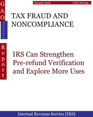 TAX FRAUD AND NONCOMPLIANCE