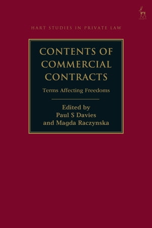 Contents of Commercial Contracts Terms Affecting Freedoms