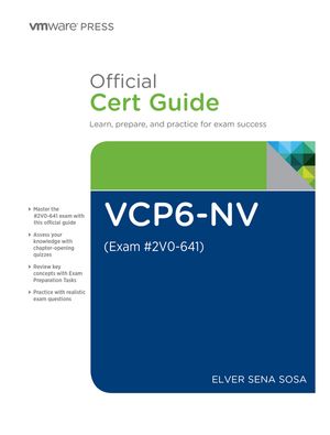 VCP6-NV Official Cert Guide (Exam #2V0-641)