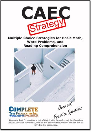 CAEC Multiple Choice Strategy Workbook【電子書籍】[ Complete Test Preparation Inc. ]