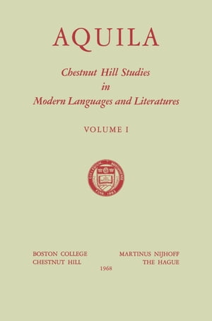 Aquila Chestnut Hill Studies in Modern Languages