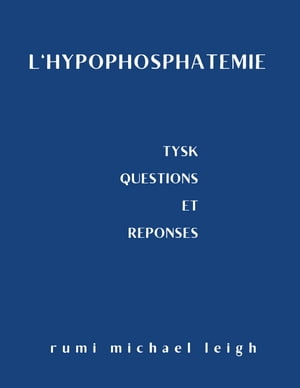 L'hypophosphatémie