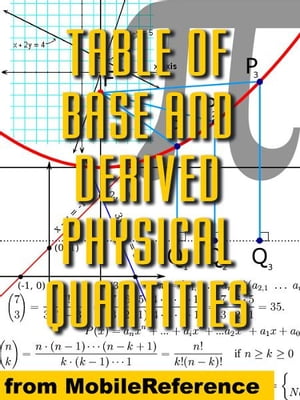 Table Of Base And Derived Physical Quantities (Mobi Study Guides)