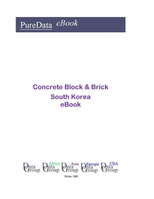 Concrete Block &Brick in South Korea Market Sector RevenuesŻҽҡ[ Editorial DataGroup Asia ]