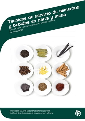 T?CNICAS DE SERVICIO DE ALIMENTOS Y BEBIDAS EN BARRA Y MESA