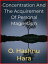 Concentration And The Acquirement Of Personal MagnetismŻҽҡ[ O. Hashnu Hara ]