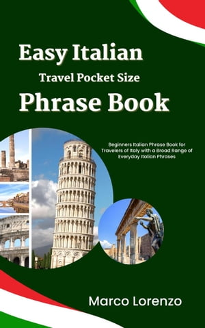 Easy Italian Travel Pocket Size Phrase Book