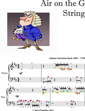 ŷKoboŻҽҥȥ㤨Air on the G String Elementary Beginner Piano Sheet Music with Colored NotesŻҽҡ[ Johann Sebastian Bach ]פβǤʤ471ߤˤʤޤ