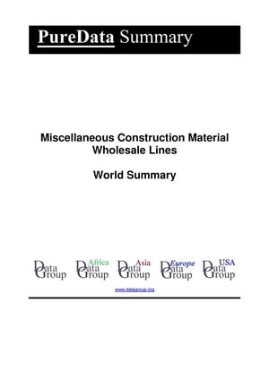 Miscellaneous Construction Material Wholesale Lines World Summary