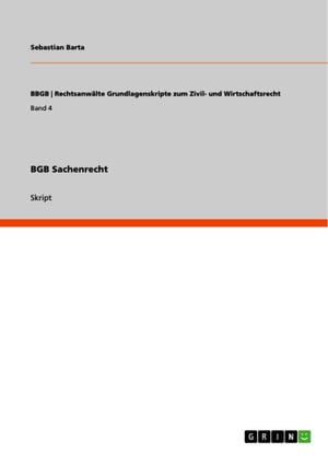 BGB Sachenrecht