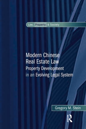 Modern Chinese Real Estate Law