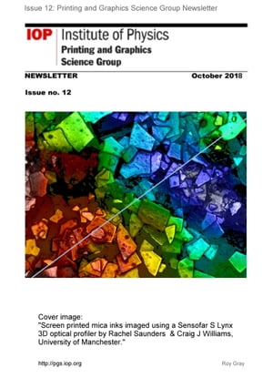 Issue #12 Printing and Graphics Science Group Newsletter