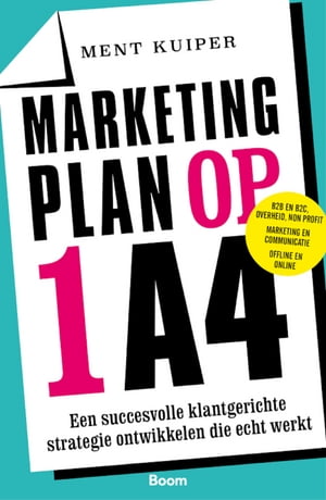 Marketingplan op 1A4