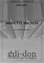 Modeste mignon【電子書籍】[ Balzac ]