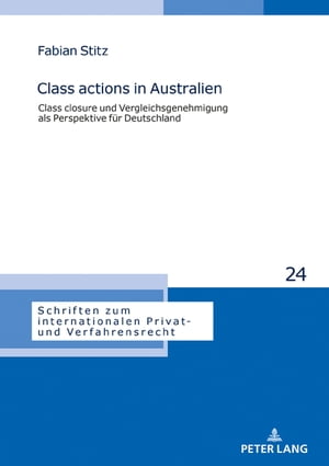 Class actions in Australien